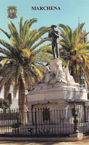 POSTAL B10905: MARCHENA: MONUMENTO A PEPE MARCHENA