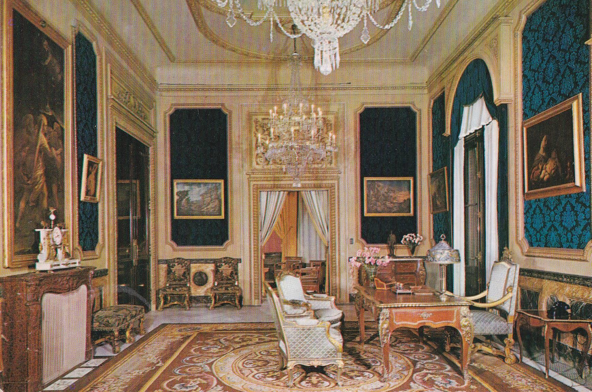 POSTAL B10908: BARCELONA: PALACIO REAL PEDRALBES. DIVERSOS ASPECTOS