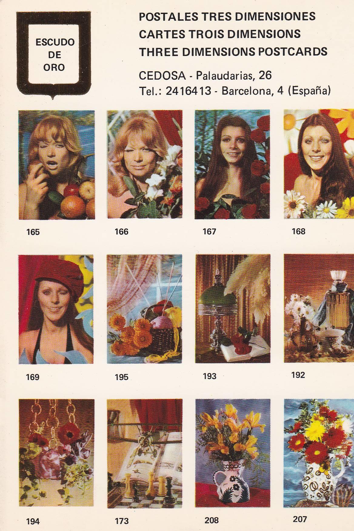 POSTAL B10915: POSTALES TRES DIMENSIONES: DIFERENTES ASPECTOS