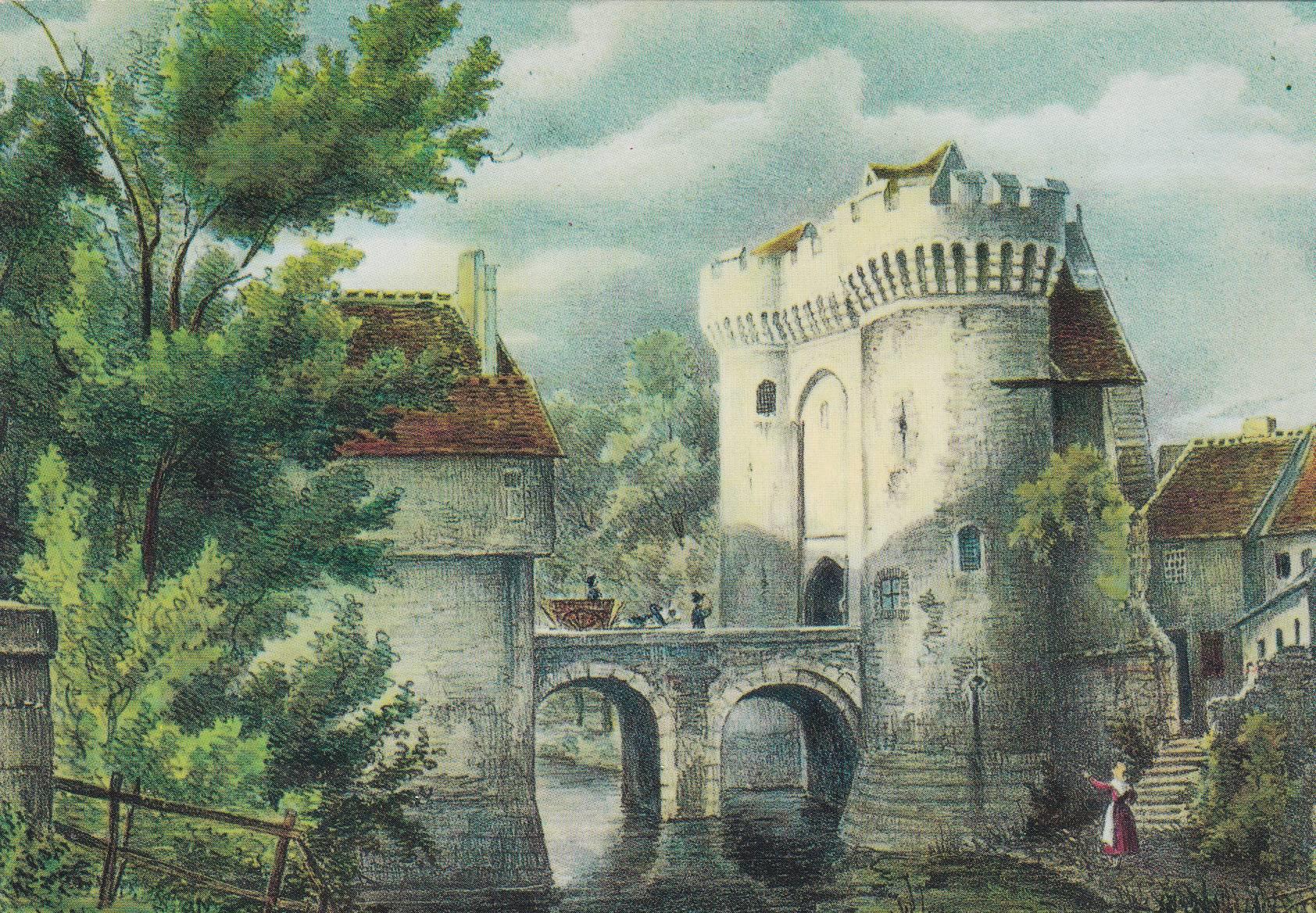 POSTAL B10919: CASTILLOS: CHARTRES DU TEMPS JADIS