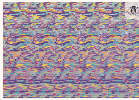 POSTAL B10925: MAGIC EYE: IMAGEN OCULTA. DIVERSOS ASPECTOS