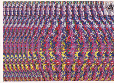 POSTAL B10927: MAGIC EYE: IMAGEN OCULTA. DIVERSOS ASPECTOS