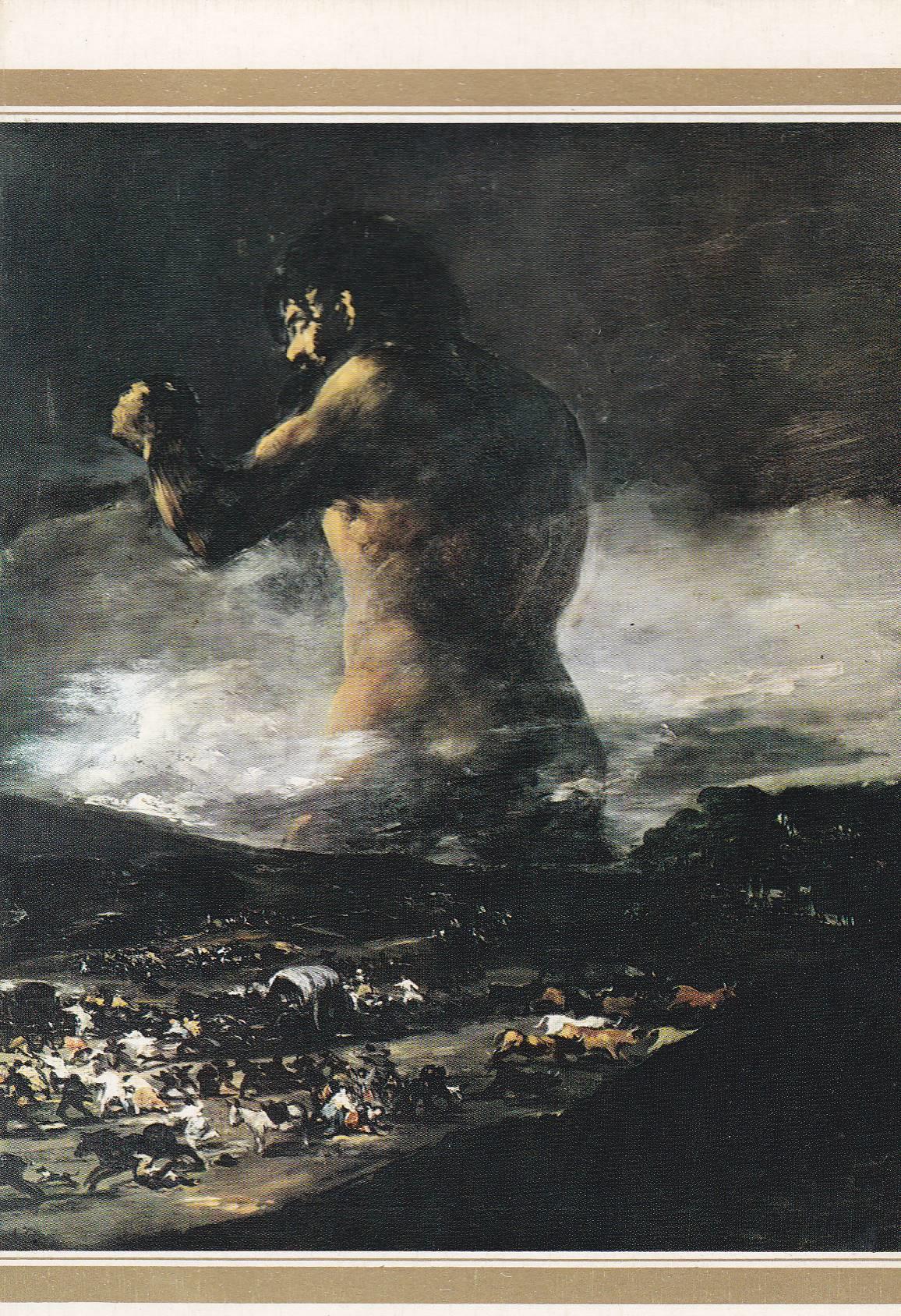 POSTAL B10974: GOYA: EL COLOSO. OLEO