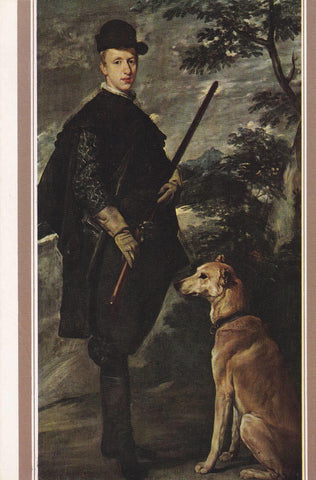 POSTAL B10988: VELAZQUEZ: EL CARDENAL FERNANDO DE AUSTRIA. OLEO