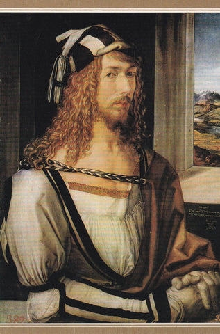POSTAL B10994: DURERO: AURRETRATO. OLEO