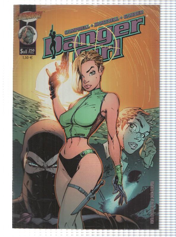 World Comics: Danger Girl num 5. Campbell-Hartnell-Garner