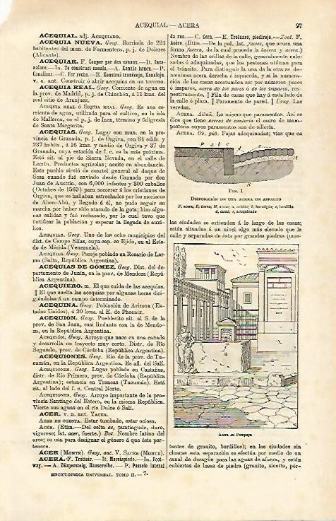 LAMINA ESPASA 31322: Acera en Pompeya
