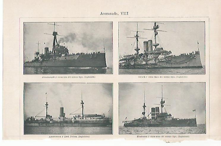 LAMINA ESPASA 31353: Acorazados de Inglaterra