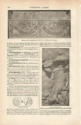 LAMINA ESPASA 31365: Sarcofago de Acleon