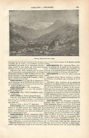 LAMINA ESPASA 31397: Adelboden Suiza