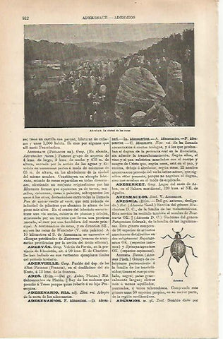 LAMINA ESPASA 31400: Adersbach Alemania