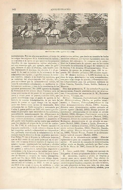 LAMINA ESPASA 31402: Carro aljibe del Ejercito de España