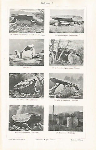LAMINA ESPASA 31460: Dolmen
