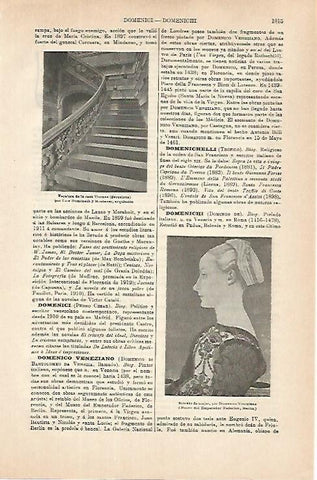 LAMINA ESPASA 31474: Escalera de la Casa Thomas en Barcelona