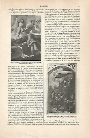 LAMINA ESPASA 31478: Santo Domingo por Paris Bordone