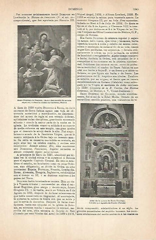 LAMINA ESPASA 31479: Santo Domingo de Guzman