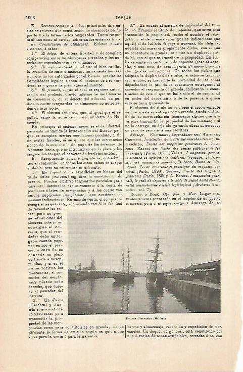 LAMINA ESPASA 31492: Doque de Belfast Irlanda