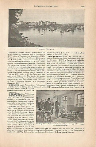 LAMINA ESPASA 31518: Vistadd e Douarnenez Francia