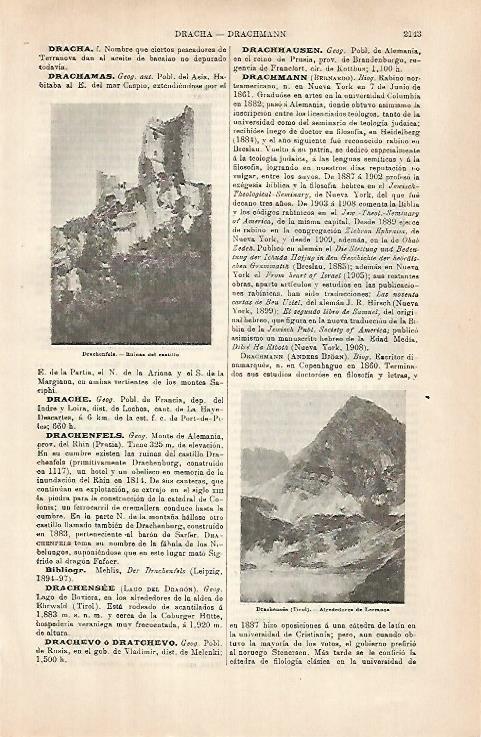 LAMINA ESPASA 31527: Castillo de Drachenfels Alemania