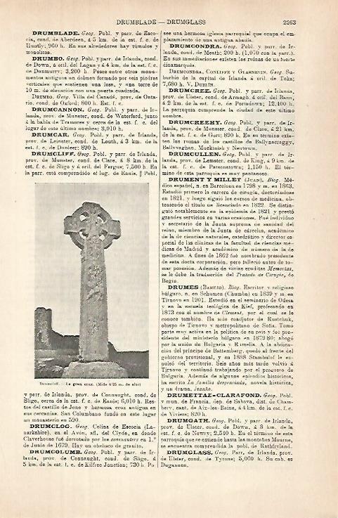 LAMINA ESPASA 31546: La Gran Cruz de Drumcliff Irlanda