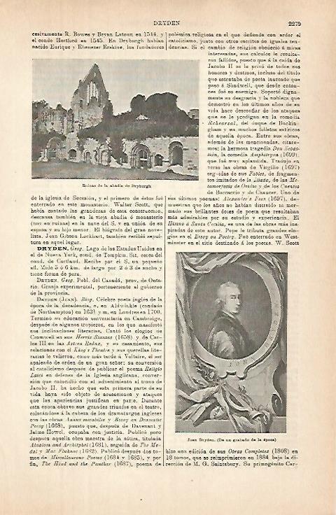 LAMINA ESPASA 31551: Abadia de Dryburgh