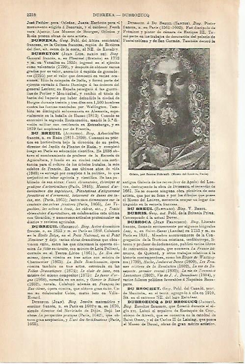 LAMINA ESPASA 31558: Cristo por Santos Dubreuil