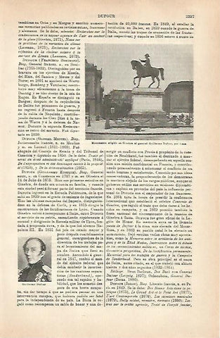 LAMINA ESPASA 31564: Monumento a G. Dufour en Ginebra