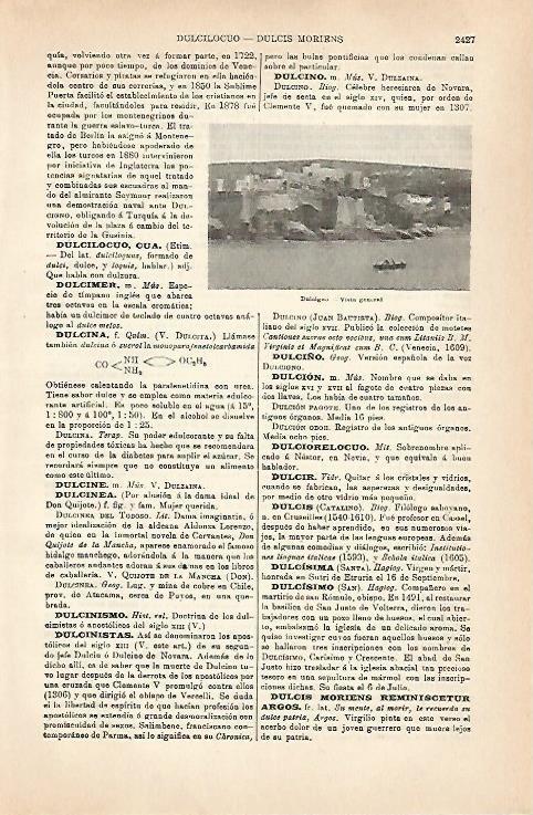 LAMINA ESPASA 31570: Vista de Dulcigno Italia
