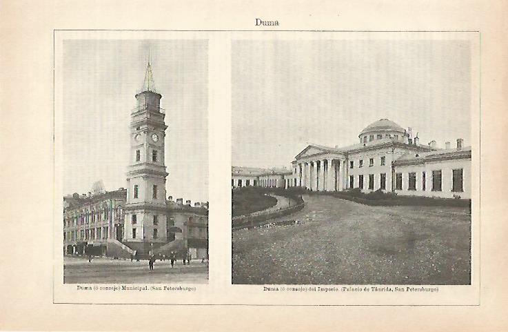 LAMINA ESPASA 31572: Duma de San Petersburgo