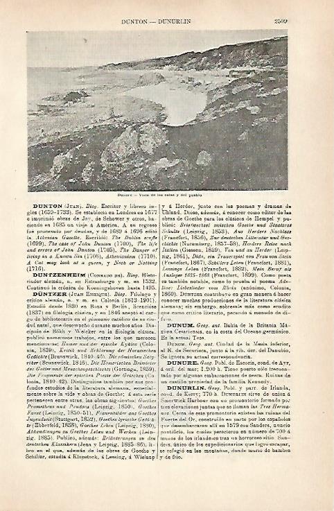 LAMINA ESPASA 31587: Calas de Dunure Escocia