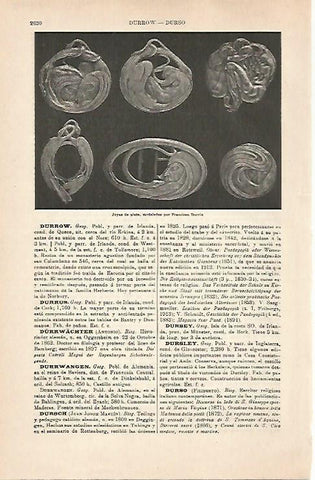 LAMINA ESPASA 31611: Joyas modeladas por F. Durrio