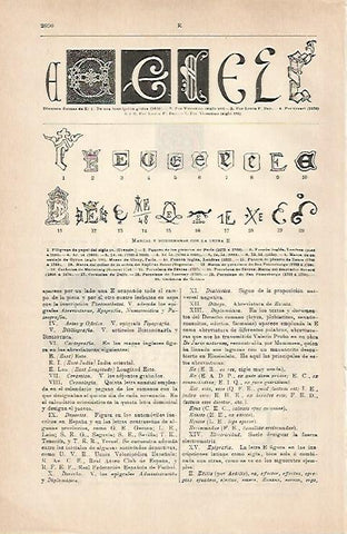 LAMINA ESPASA 31627: Diversas formas de la  letra E