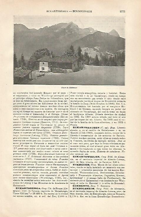 LAMINA ESPASA 31644: Picos de Eckbauer