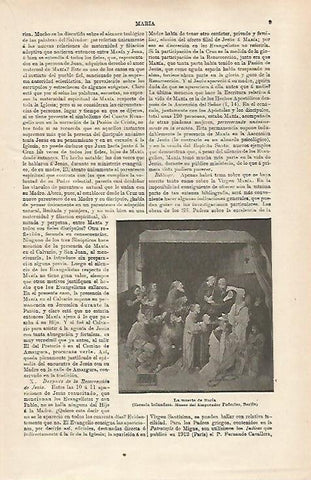 LAMINA ESPASA 31656: La muerte de Maria escuela Holandesa