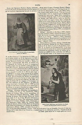 LAMINA ESPASA 31660: Santa Maria Egipciaca por Lorenzo de Credi