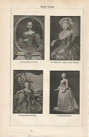 LAMINA ESPASA 31662: Maria Teresa de Austria