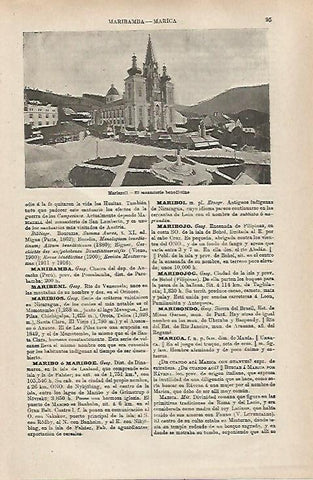 LAMINA ESPASA 31672: Monasterio de Mariazelli