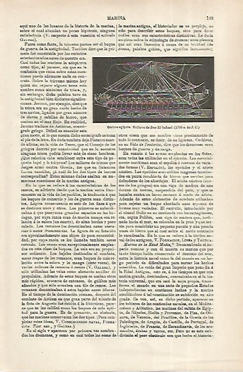 LAMINA ESPASA 31683: Galera egipcia
