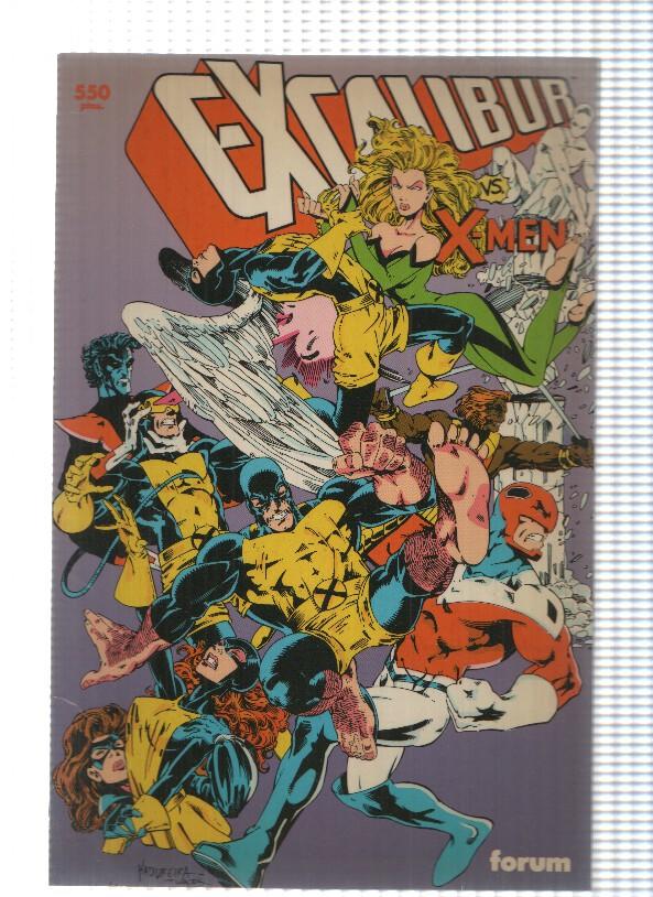 forum:  Excalibur vs X-Men prestigio 55. Creacion de Claremont y Alan Davis