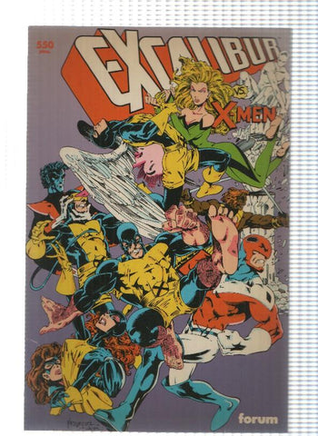 forum:  Excalibur vs X-Men prestigio 55. Creacion de Claremont y Alan Davis