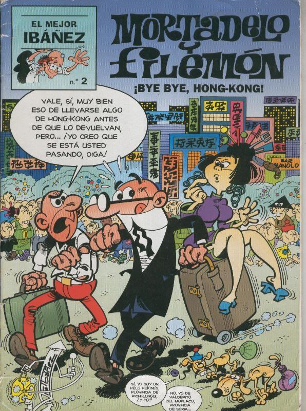 El Periodico: El Mejor Ibañez volumen 2: Mortadelo y Filemon: bye bye, Hong Kong 