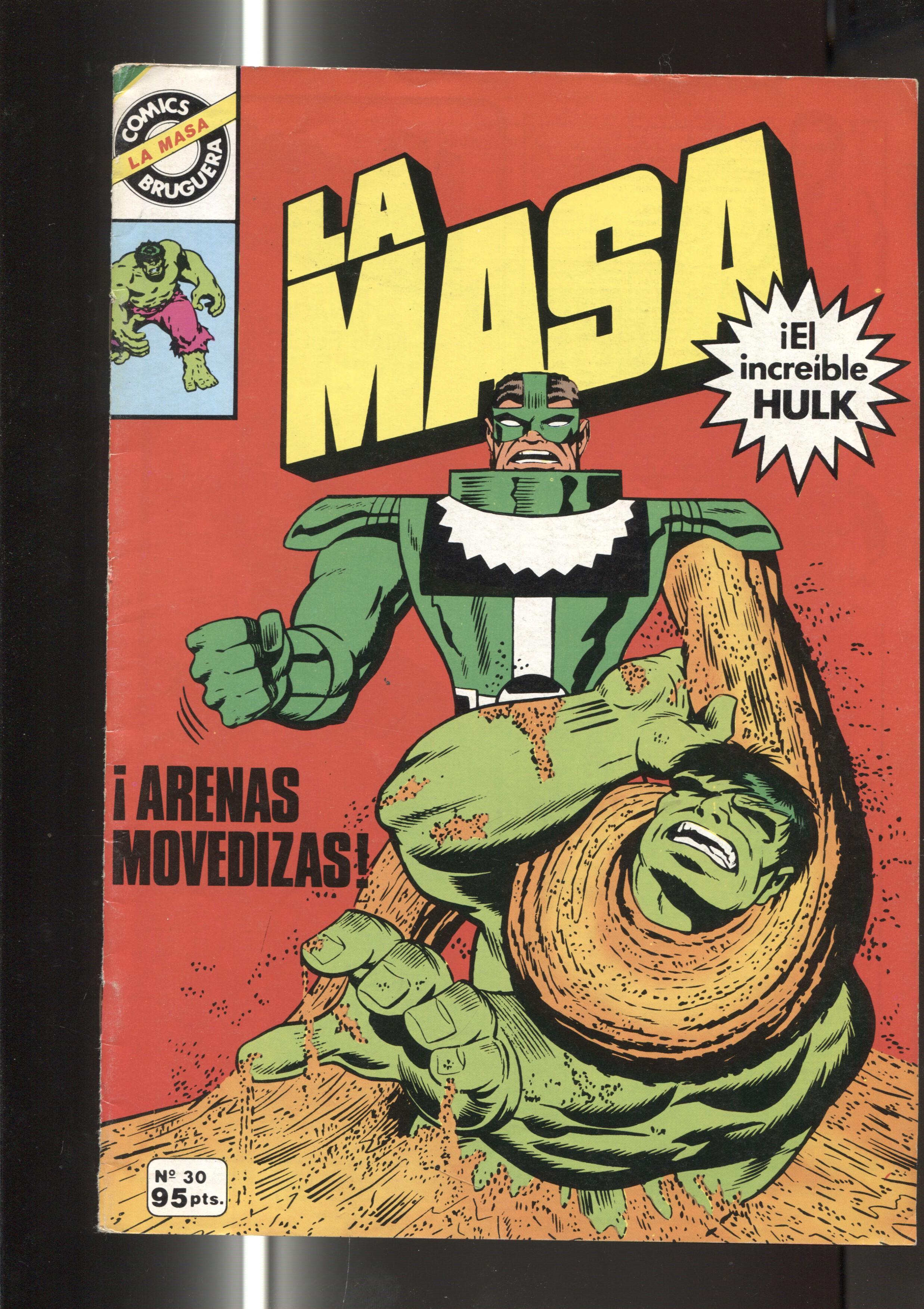 Comics Bruguera : La Masa numero 30 (numerado 2 en trasera)