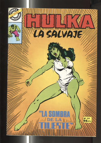 Comics Bruguera : La Masa numero 29: Hulka la salvaje(numerado 3 en trasera)