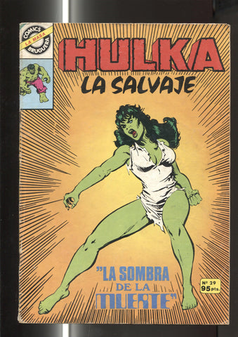 Comics Bruguera : La Masa numero 29: Hulka la salvaje(numerado 1 en trasera)