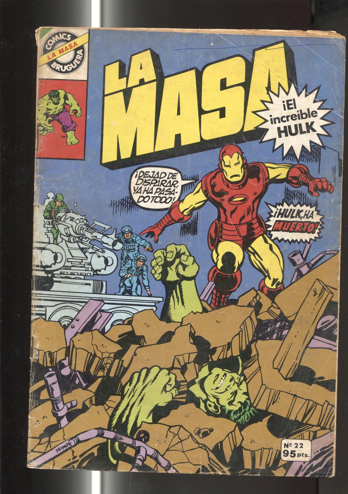 Comics Bruguera : La Masa numero 22