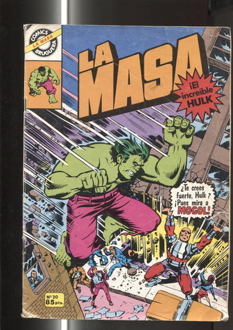 Comics Bruguera : La Masa numero 20