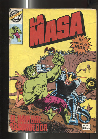 Comics Bruguera : La Masa numero 19 (numerado 2 en trasera)