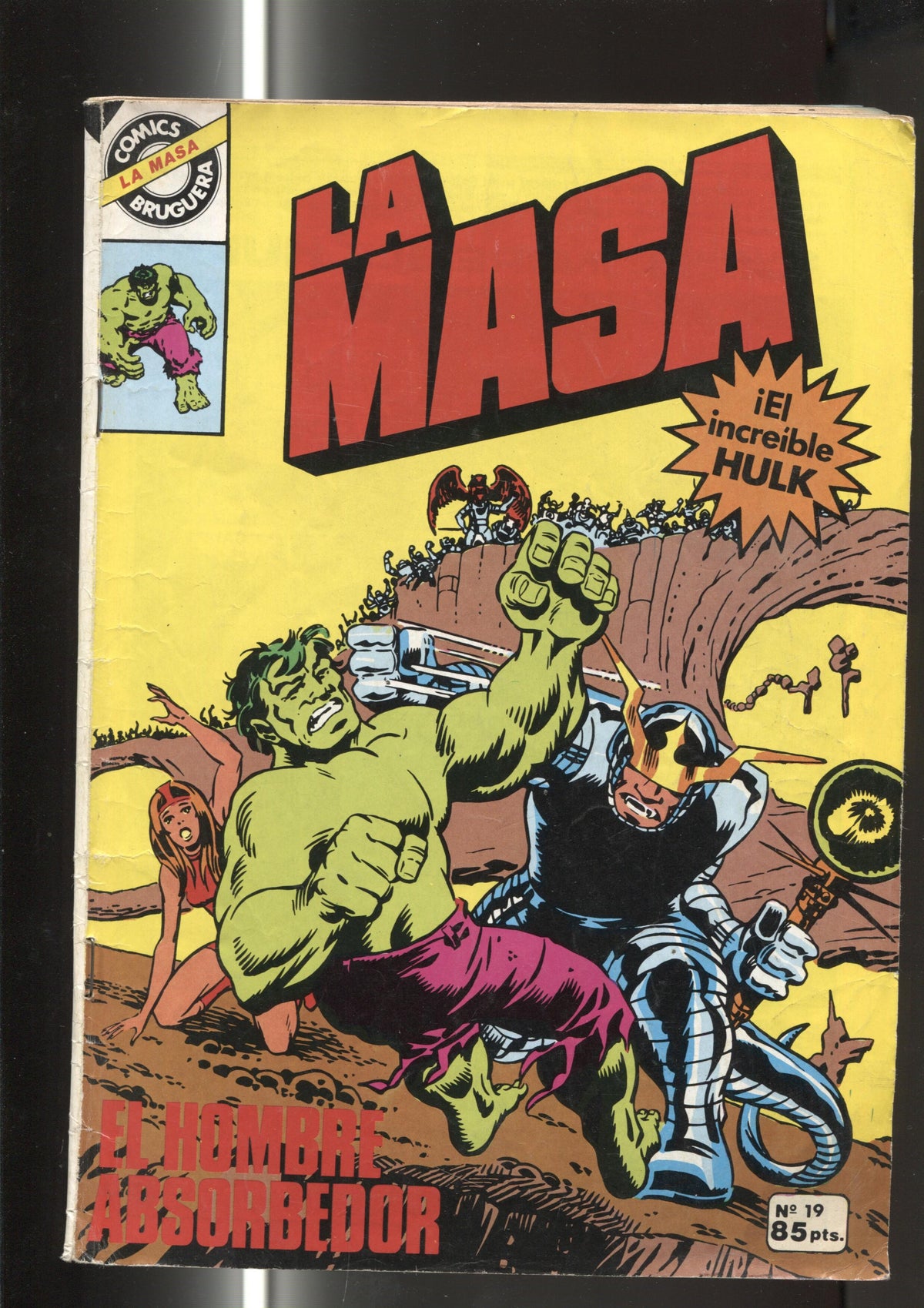 Comics Bruguera : La Masa numero 19 (numerado 1 en trasera)