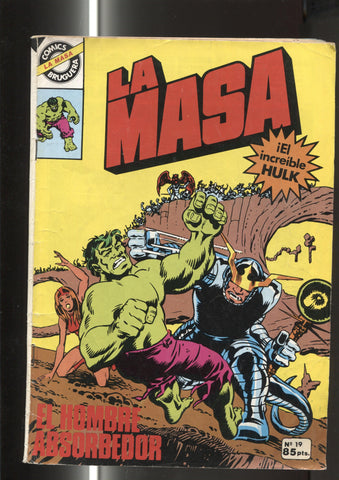 Comics Bruguera : La Masa numero 19 (numerado 1 en trasera)