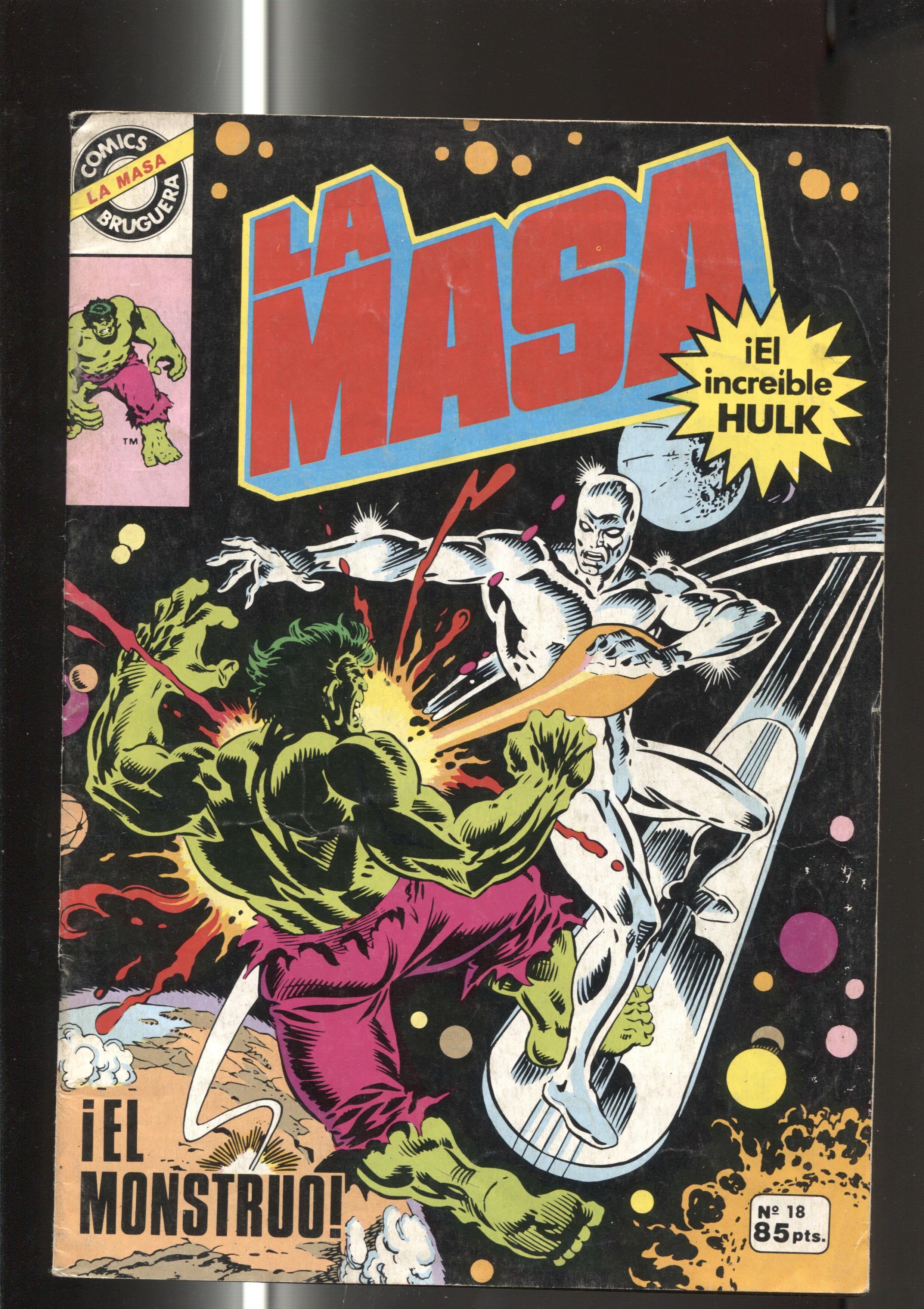 Comics Bruguera : La Masa numero 18 (numerado 6 en trasera)